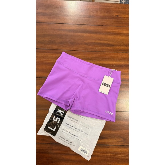 Lskd Pants - LSKD RXD Micro Short Tights Iris Purple Shorts WTGH0016-Iris XL‎ NEW NWT